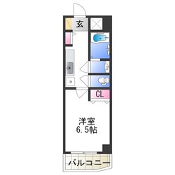 エストレージャ文の里の物件間取画像